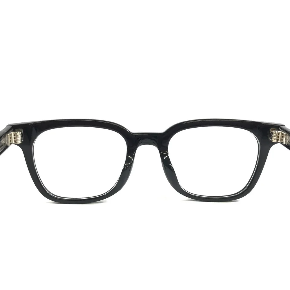 Gentle Monster Eyeglasses Frames EVAN Col.01 Shiny Black Silver 52-22-146